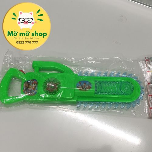 Đồ chơi giáo dục hình máy cưa xích điện thần kỳ có nhạc, có đèn cho trẻ em - CHAINSAW MAN