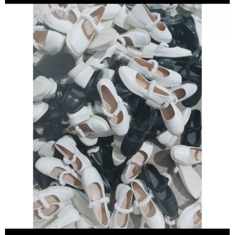 Giày búp bê, lolita mềm êm,cao 2cm