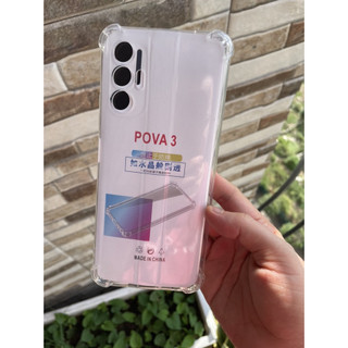Ốp Lưng Tecno Pova 3 Dẻo Trong Suốt Chống Sốc Bảo Vệ 4 Góc Máy