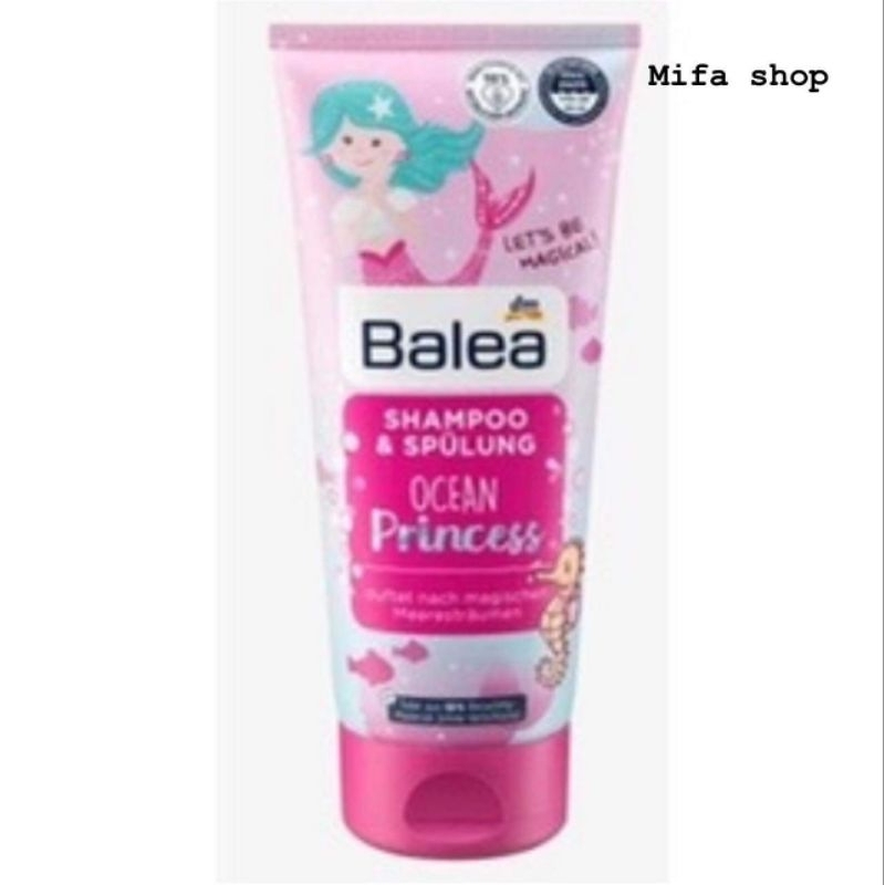 DẦU GỘI XẢ 2 IN 1 BALEA LITTLE PRINCESS CHO BÉ GÁI xuất xứ Đức 🇩🇪