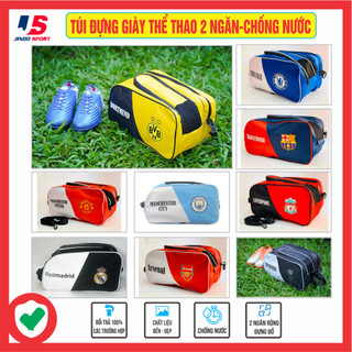 Túi đựng giày đá bóng trẻ em, túi đựng giày đá banh bóng đá thể thao câu lạc bộ 2 ngăn