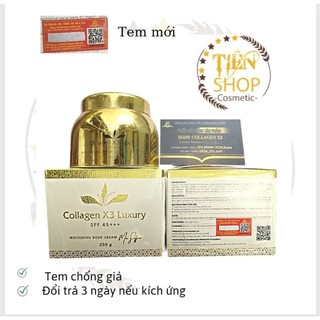 Kem Body collagen X3 Luxury ( Whitening body Cream)