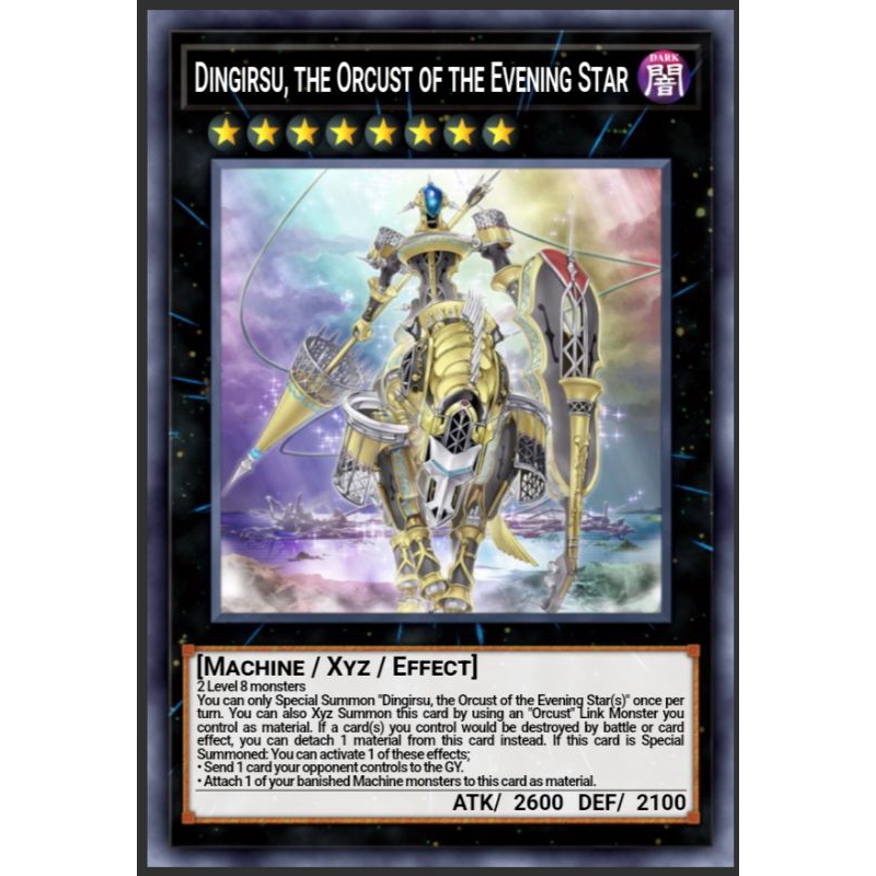 Thẻ bài yugioh Dingirsu, the Orcust of the Evening Star RC04-JP041