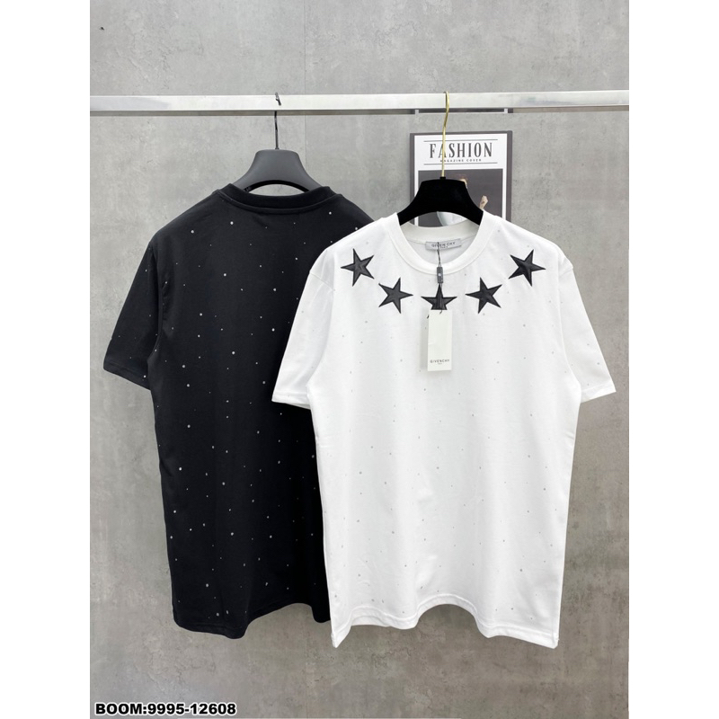 áo phông nam nữ Givenchy ngôi sao phong cách cá tính trẻ chung cao cấp ( ảnh shop đăng 100% ảnh thật )
