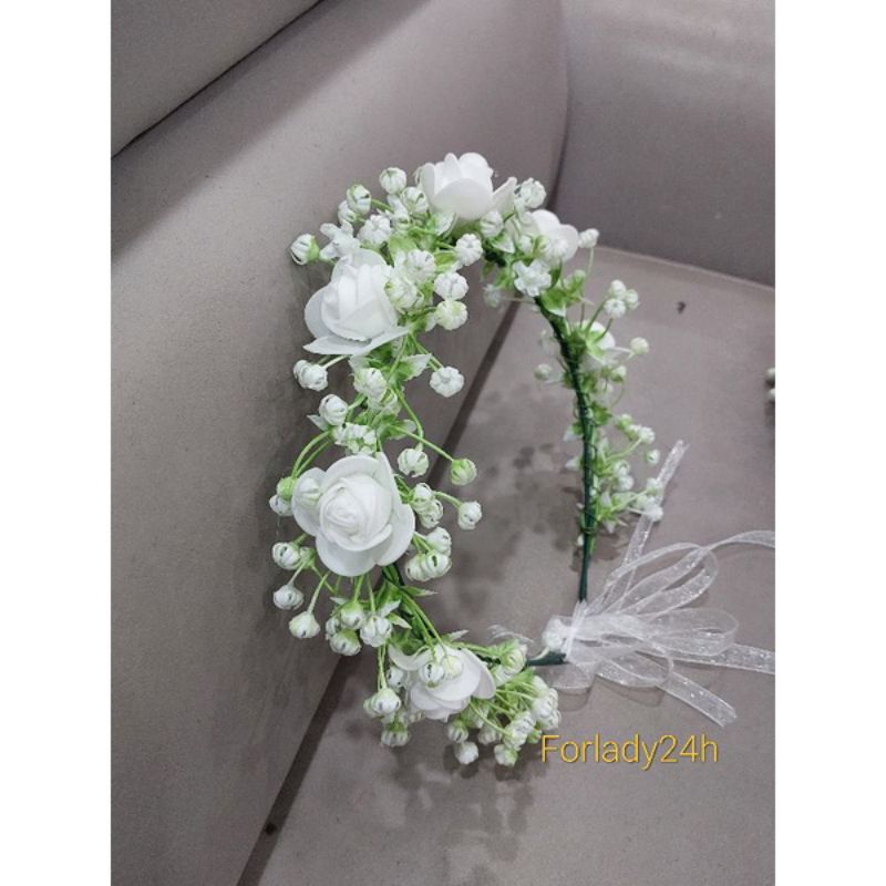 Vòng hoa đội đầu baby, chụp ảnh kỉ yếu, sinh nhật, nhóm múa, dâng hoa,
