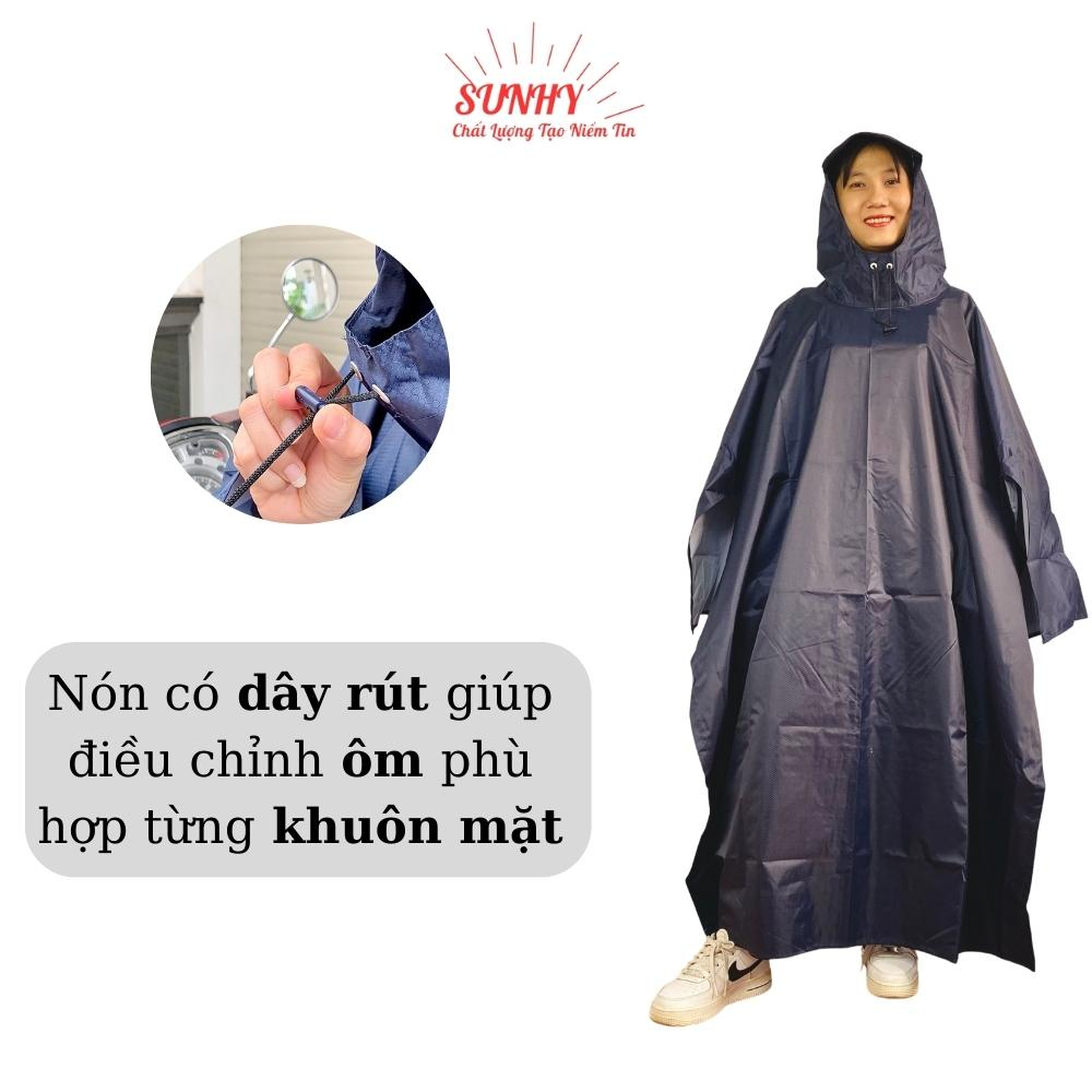 Áo mưa cánh dơi người lớn cao cấp SUNHY SHOP