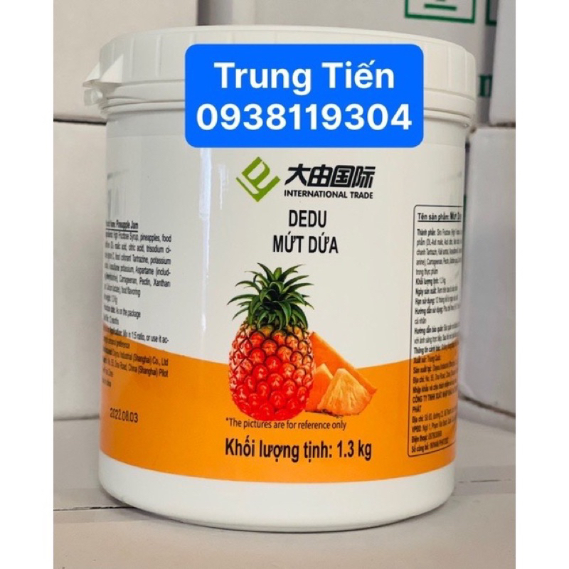 sinh tố thơm dedu đài loan 1kg3