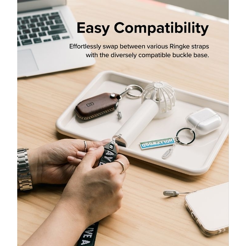 Đầu Móc Dây Đeo Ringke Buckle Base - Hàng Chính Hãng Ringke Việt Nam