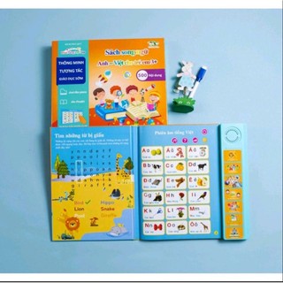 Đồ chơi giáo dục - song ngữ việt anh - bé học từ vựng, nghe chuyện