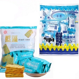 Bánh Quy Vị Phomai Sữa Chung Hsiang Food Đài Loan 360g (2 loại)