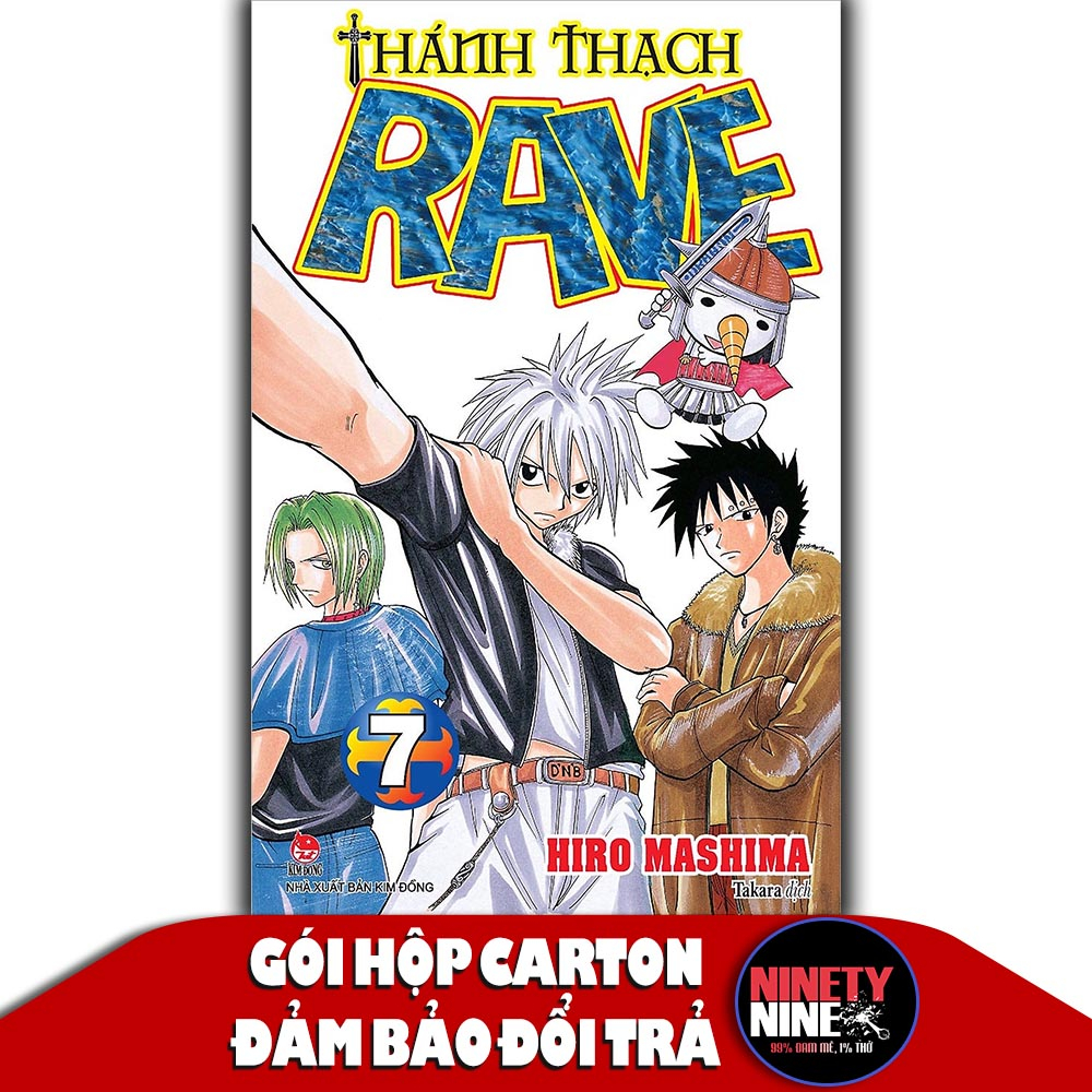 Truyện Tranh - Thánh Thạch Rave - Các Tập 1,2,3.... - NXB Kim Đồng