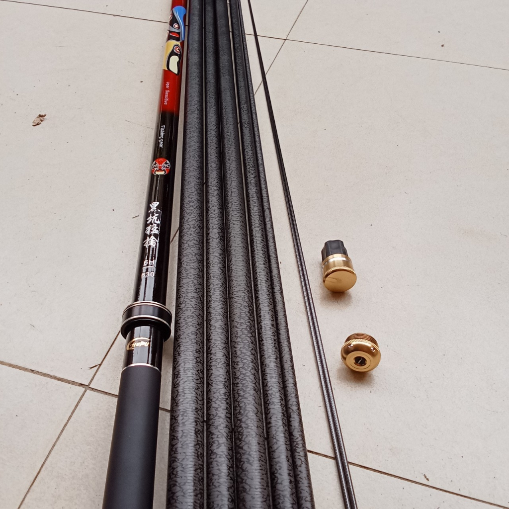 Cần Câu Tay Câu Đài 6H Quỷ Vương Chuyên Săn Hàng Tặng Nhẫn Và Ngọn Phụ