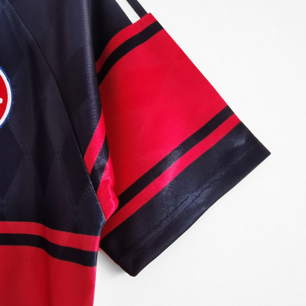 Áo bóng đá retro bayern 1997 vải Cotton Polyester thời trang blockcore