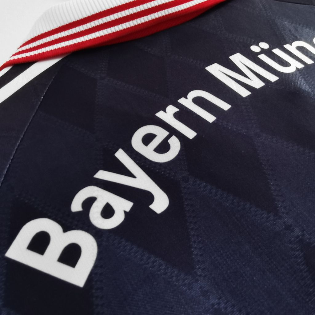 Áo bóng đá retro bayern 1997 vải Cotton Polyester thời trang blockcore