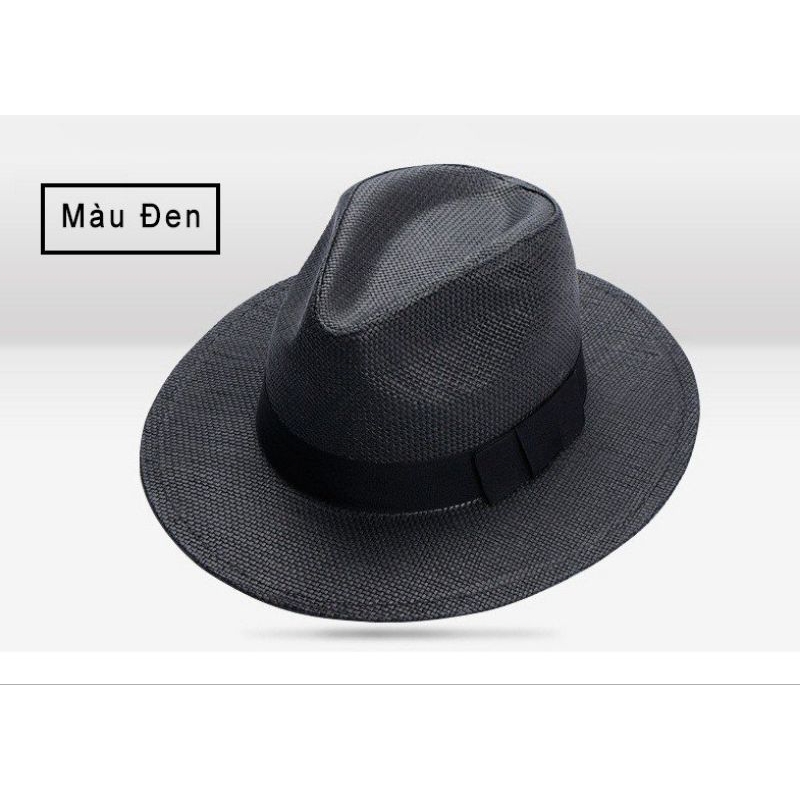 Mũ Nón Cói, Mũ Fedora, Mũ Thời Trang, Mũ Đi Biển Cao Cấp Vành Rộng 7cm
