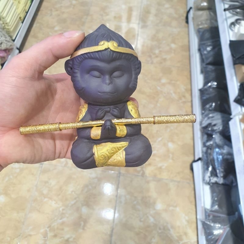 Tượng tôn ngộ không trang trí bể cá size to - Shop chuyên sỉ phụ kiện thủy sinh