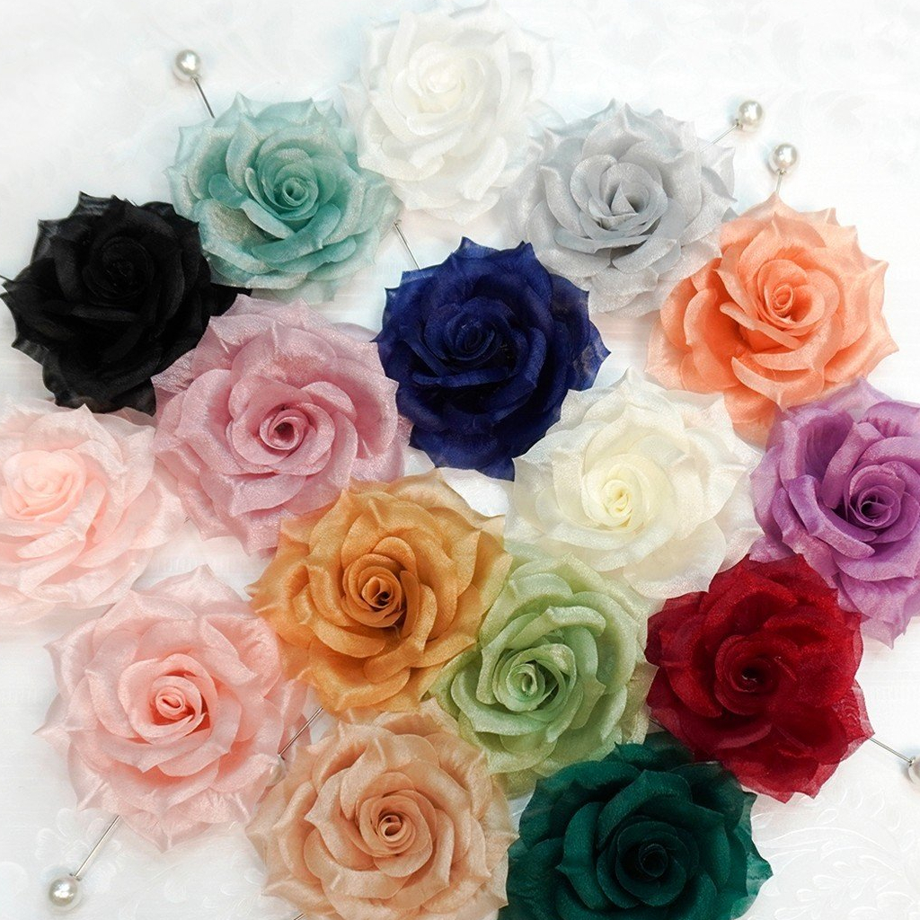 SHOPPRO - PHỤ KIỆN TRÂM CÀI - GHIM CÀI ÁO - Tag Hoa Cài Áo Váy Handmade Kiểu Có Trâm Cài Áo Váy Nhiều Màu Đẹp 10 CM CH12