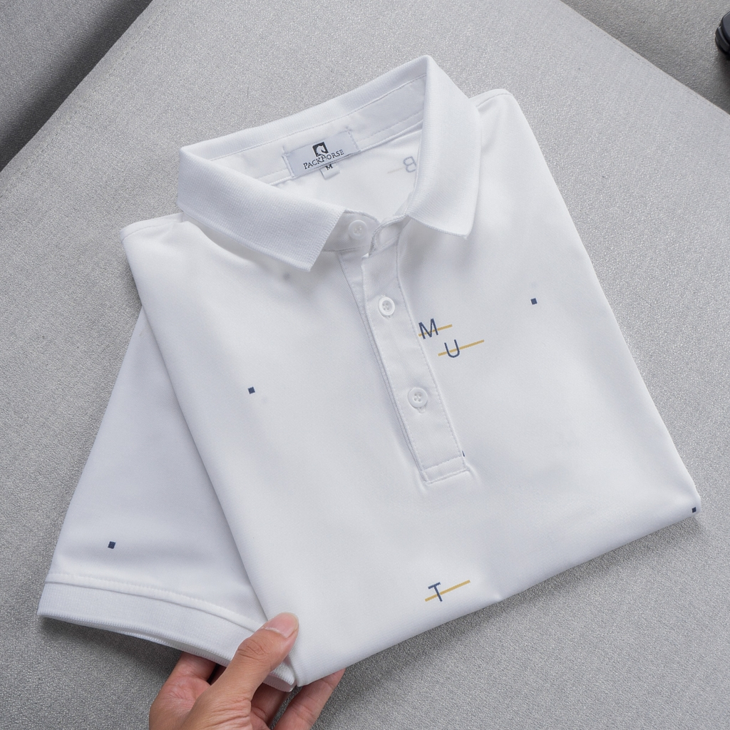 Áo Thun Polo Pack Bumt Họa Tiết M-U - Có Cổ, Cotton Lạnh, Form Thoải Mái | BigBuy360 - bigbuy360.vn