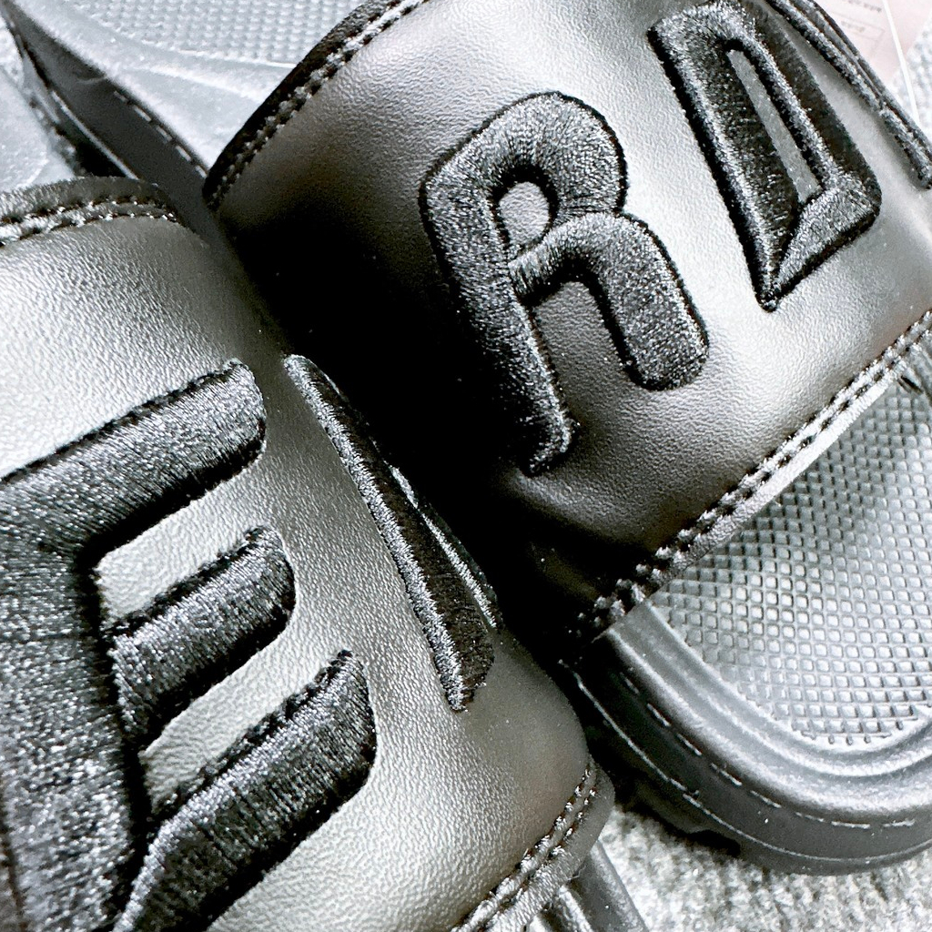 Dép NERRDY ĐEN FULL❤️FREESHIP + HỘP❤️ dép thể thao quai ngang nam nữ đế độn 4cm có tem mác, bao bì đầy đủ