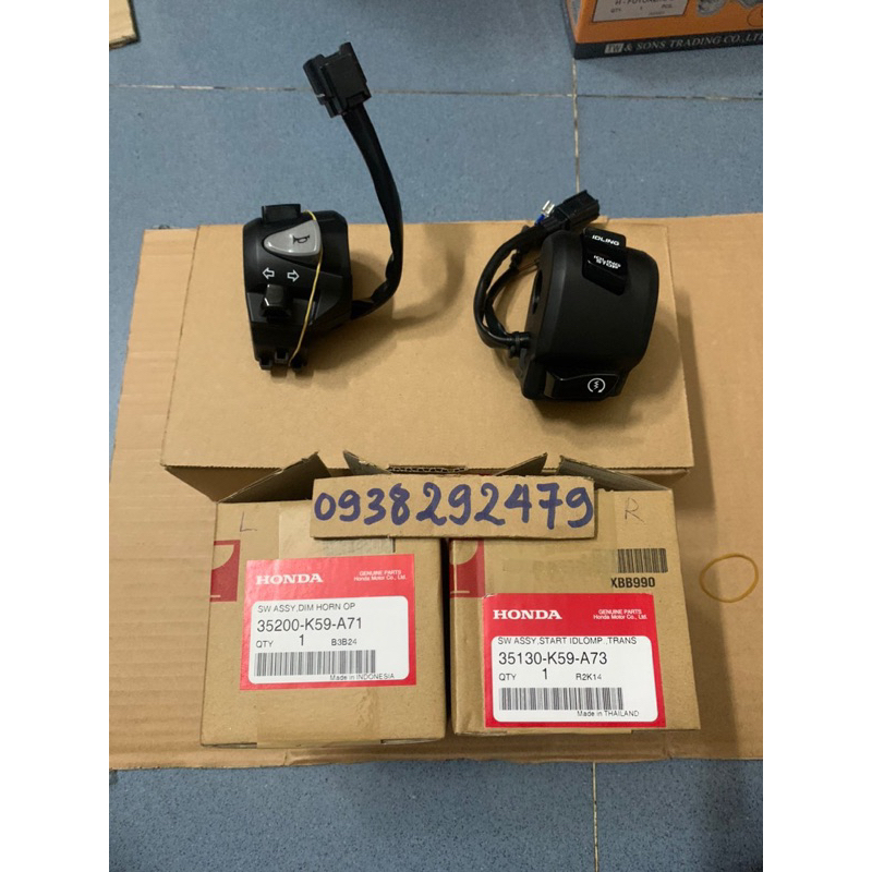 Cùm si nhan trái Vario zin hãng Indonesia