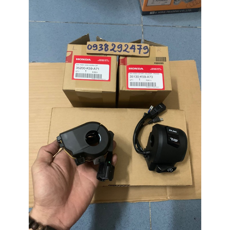 Cùm si nhan trái Vario zin hãng Indonesia