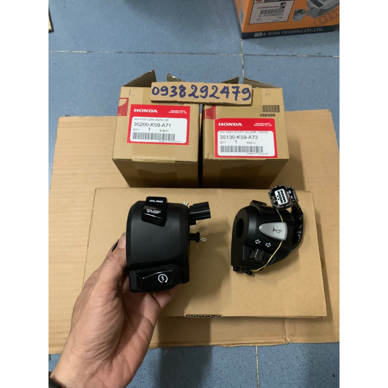 Cùm si nhan trái Vario zin hãng Indonesia