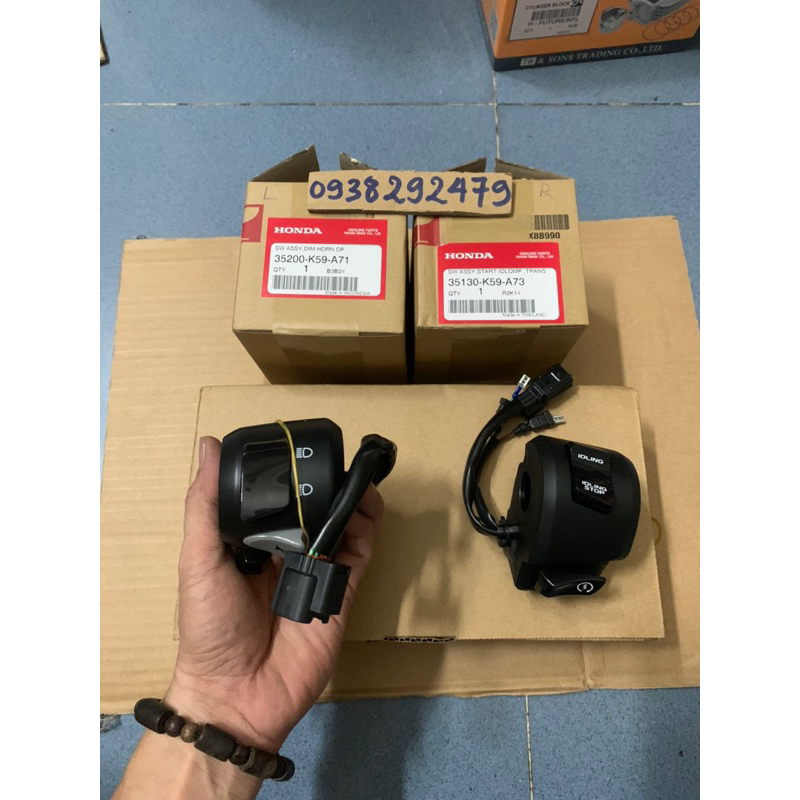 Cùm si nhan trái Vario zin hãng Indonesia