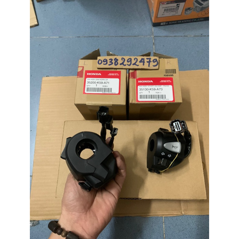 Cùm si nhan trái Vario zin hãng Indonesia