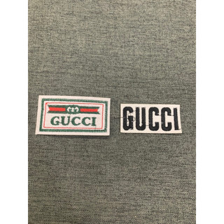 Sticker thêu là ủi chữ guccy