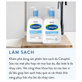 Sữa rửa mặt Cetaphil 591ml (Dry to Normal)