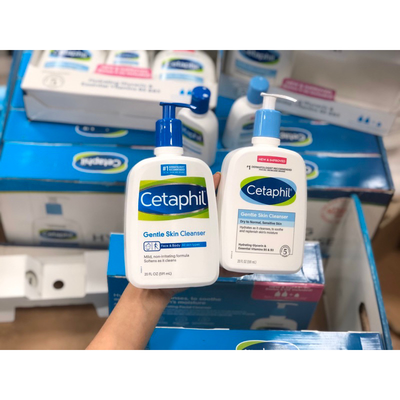 Sữa rửa mặt Cetaphil 591ml (Dry to Normal)