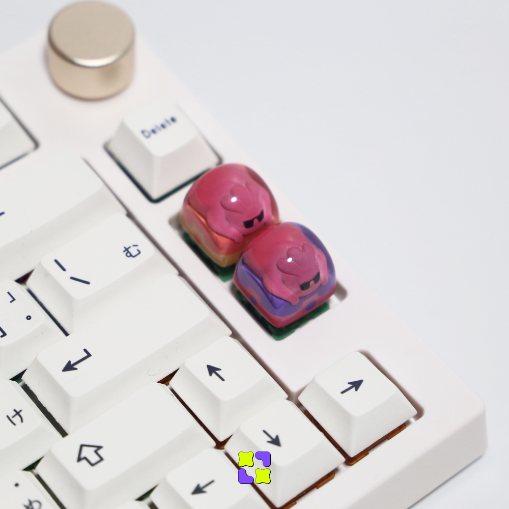 Keycap Artisan Nút bàn phím cơ XULU Bộ sưu tập Gloop màu sắc nổi bật Profile DOM | BigBuy360 - bigbuy360.vn
