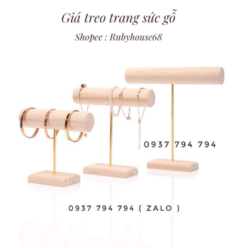 Giá treo trang sức gỗ đẹp