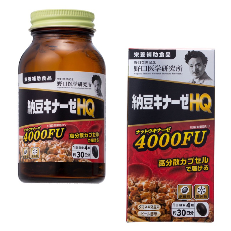 Viên uống chống đột quỵ Natto Kinase Orihiro Noguchi 3000FU/4000FU Nhật Bản
