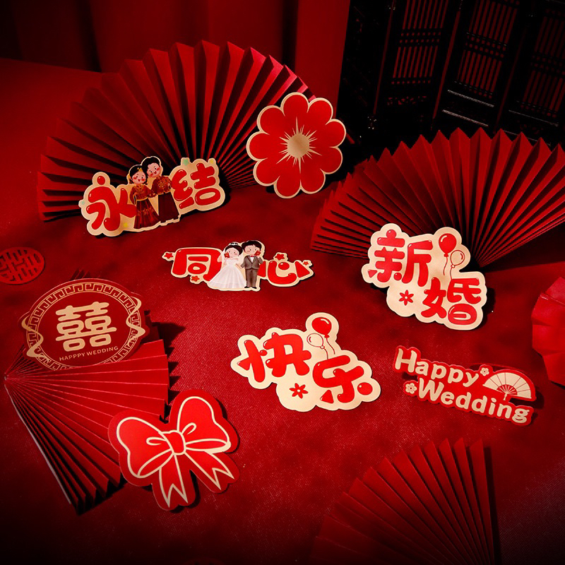 SET DÁN TRANG TRÍ LỄ CƯỚI