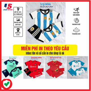 Áo bóng đá trẻ em nhiều mẫu [in theo yêu cầu] đẹp nhất 2021 Dormund, Juvetus, Asenal, Mancity, Italia