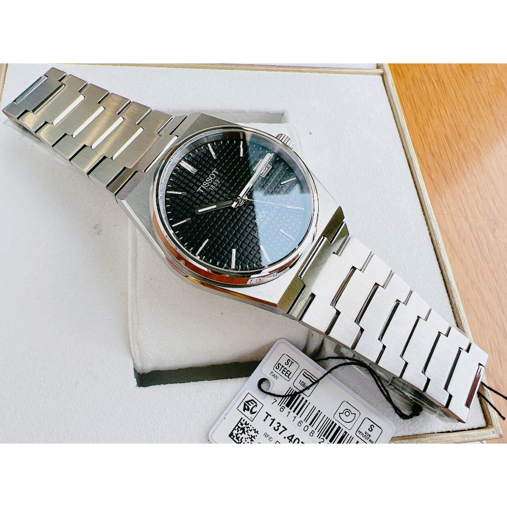 Đồng hồ nam dây thép Tissot PRX Powermatic 80 T137.407.11.051.00