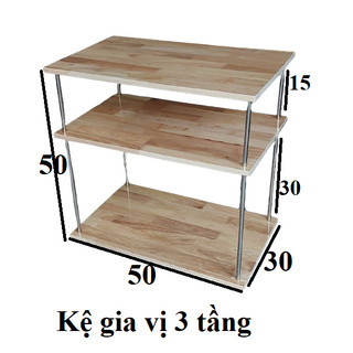 Kệ đa năng 3 tầng" kệ bếp, kệ gia vị, kệ sách....