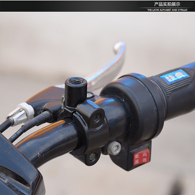 Cùm gắn chân gương chiếu hậu 10mm