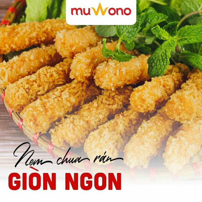 Nem chua rán, pho mai que đệ nhất Hà Nội Muwono