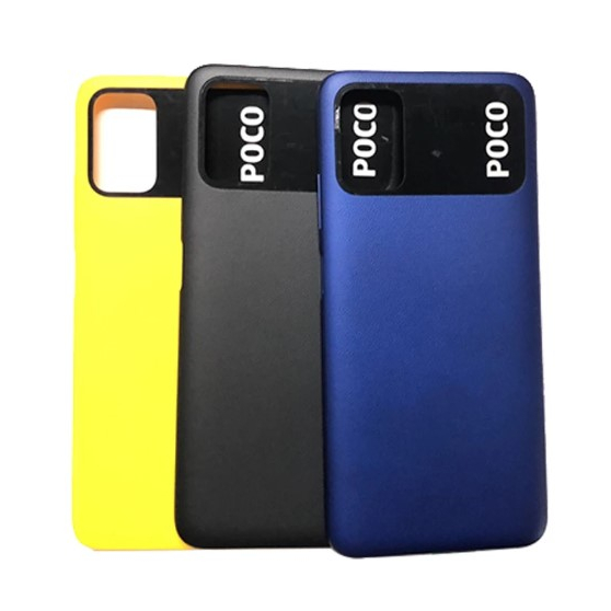 Nắp lưng Xiaomi Poco X3 , X3 Pro / Poco M3 / Poco F2 Pro / Poco F3 - Tặng kèm keo và bút