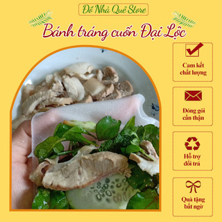 Gói 500gr bánh tráng Đại Lộc hàng chuẩn đặc sản Quảng Nam