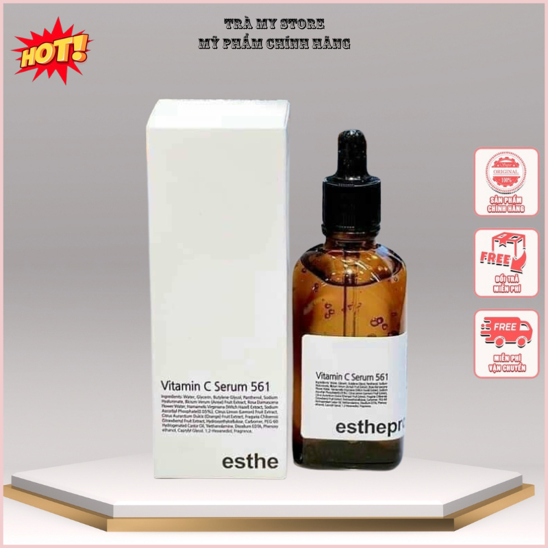 Tinh Chất Serum Dưỡng Trắng Da Vitamin C 561 Esthemax - Hàn Quốc