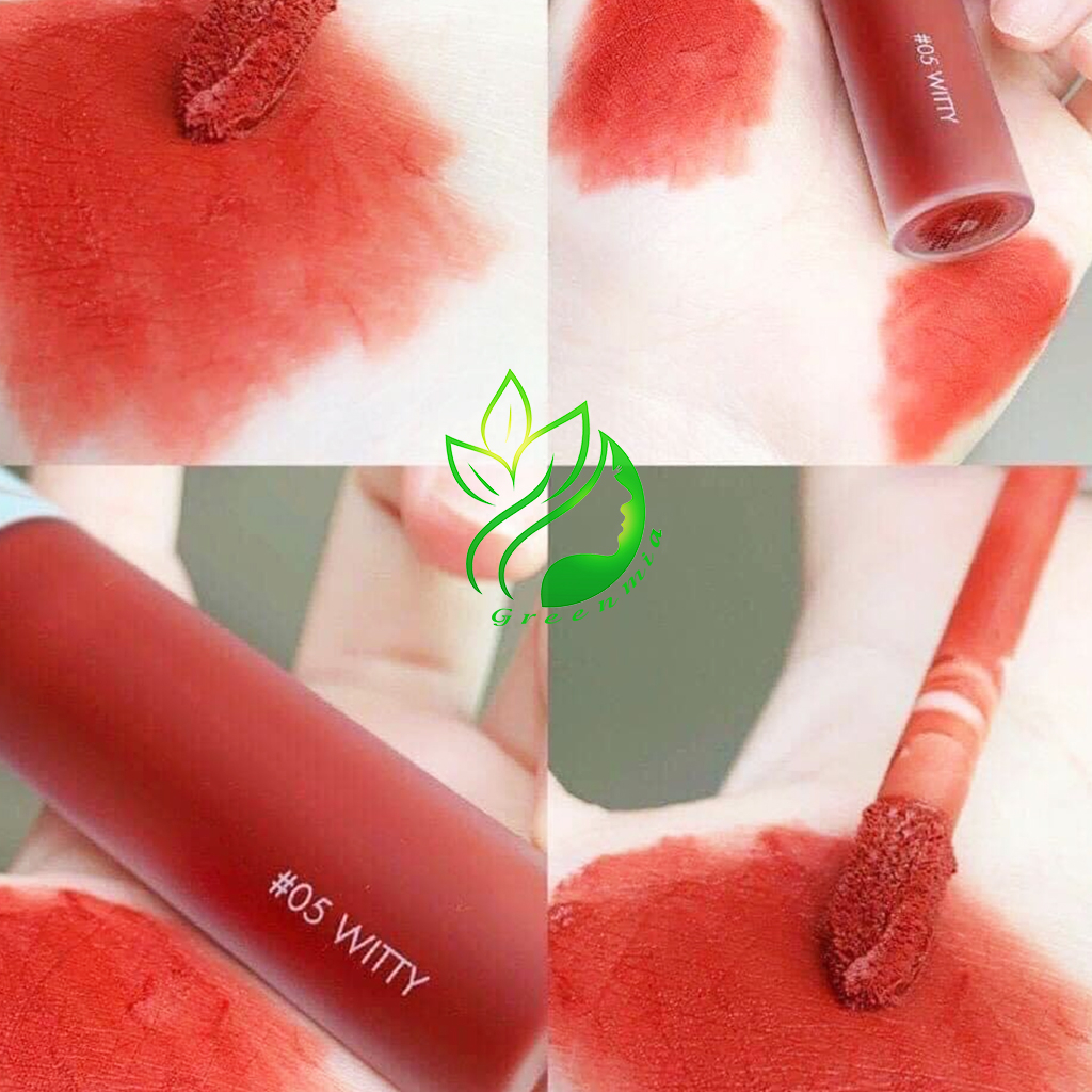 Son Romand Zero 05 Witty Nâu Cam Son Kem Lì Romand Zero Velvet Tint  ️