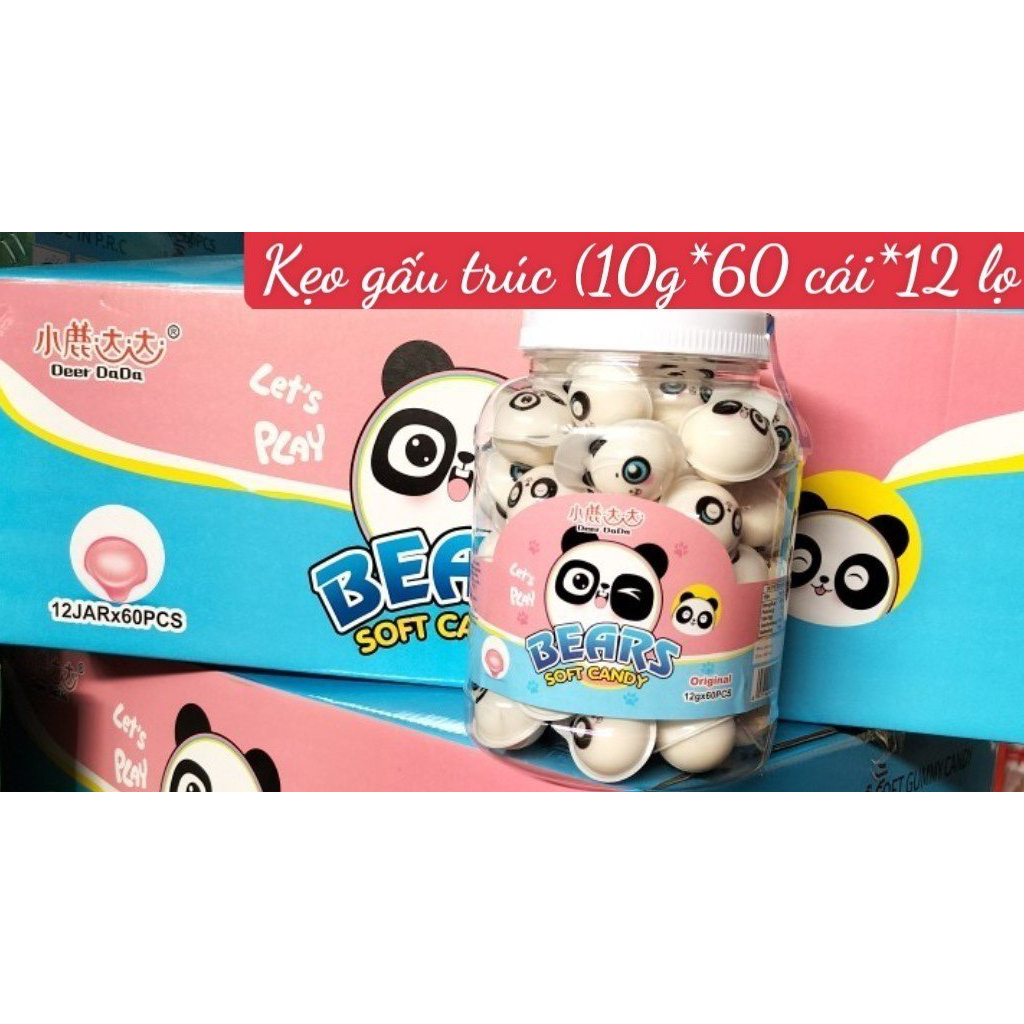 Kẹo Dẻo Có Nhân Hình Con Mắt/ Dưa Hấu/ Dâu / Vịt/ Đào/ Gấu trúc/ Mèo Kitty/ Người Nhện/ Hành Tinh