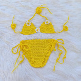 bikini handmade móc thủ công cho bé