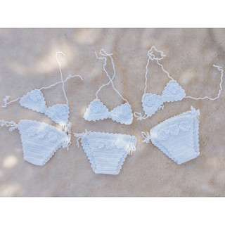 bikini handmade móc thủ công cho bé