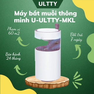Máy bắt muỗi thông minh u-ultty mkl – đèn thu bắt cồn trùng an toàn, không gây ồn, không tạo mùi - bảo hành 24 tháng