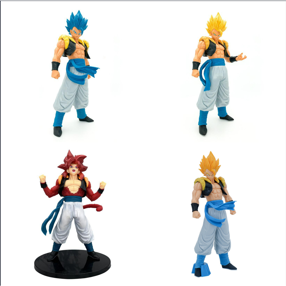 Mô hình Gogeta tóc xanh, tóc vàng, tóc đỏ- Gogeta Super Saiyan, Super Saiyan Blue, Super Saiyan 4