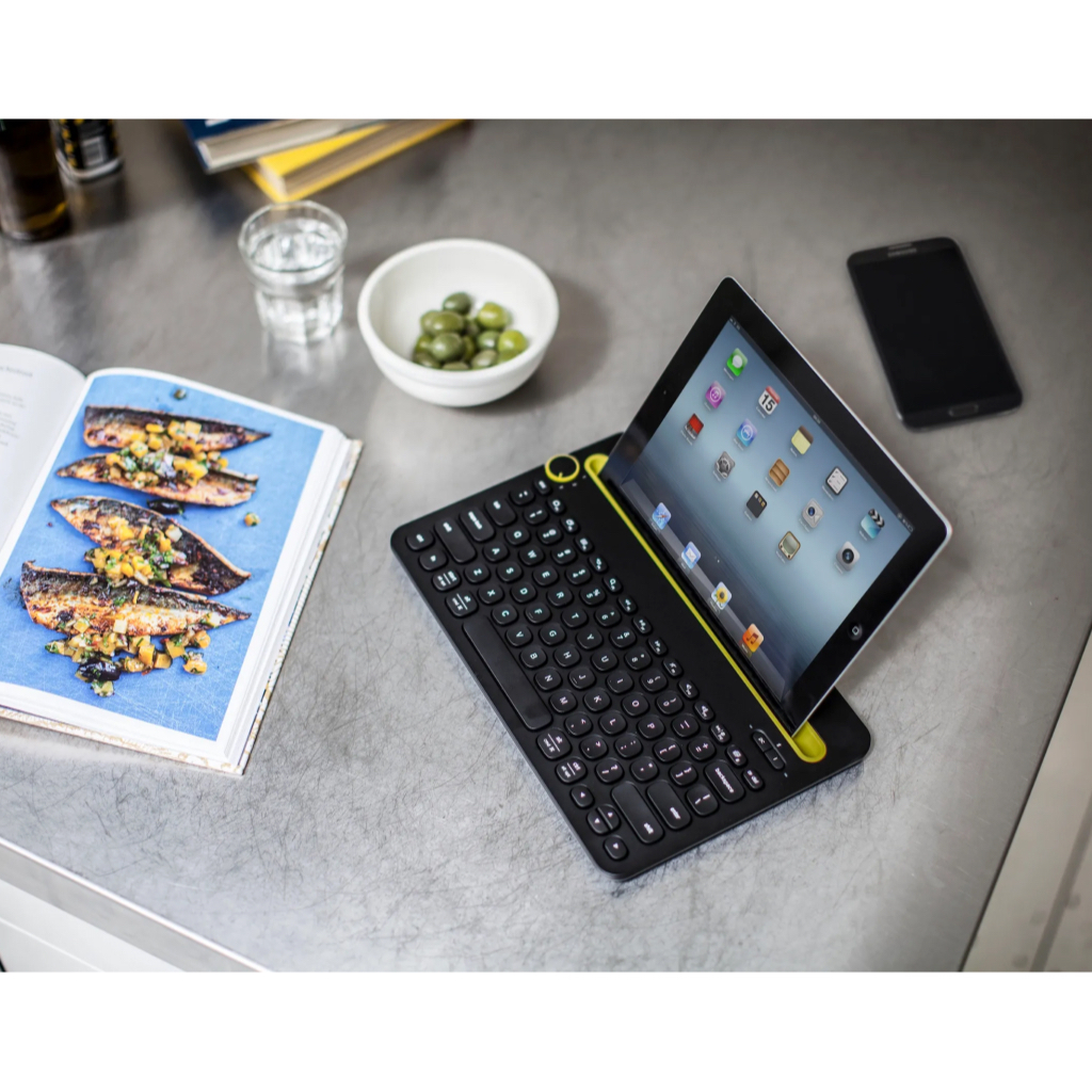 Bàn Phím Blueetoth Logitech K480 - Kết Nối Cùng Lúc 3 Thiết Bị Khác Nhau - Hàng Chính Hãng - BH 1 Năm - Có Xuất VAT